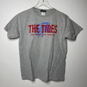 The Tides Inn Wharf Spa Marina Virginia Sope Creek T-Shirt — Women's Size Large